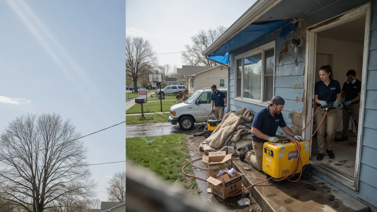 Basement Flood Cleanup in Centerville, TN near me